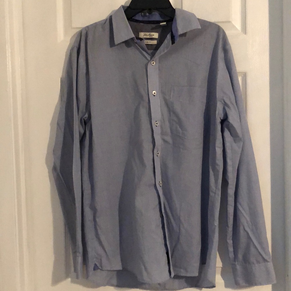 Blue Button Down